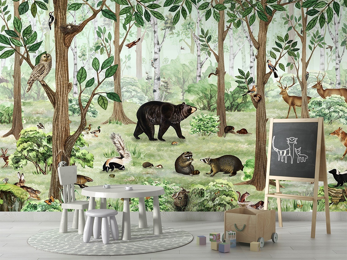 Fototapet Forest Lookbook, Kikki Belle - 4