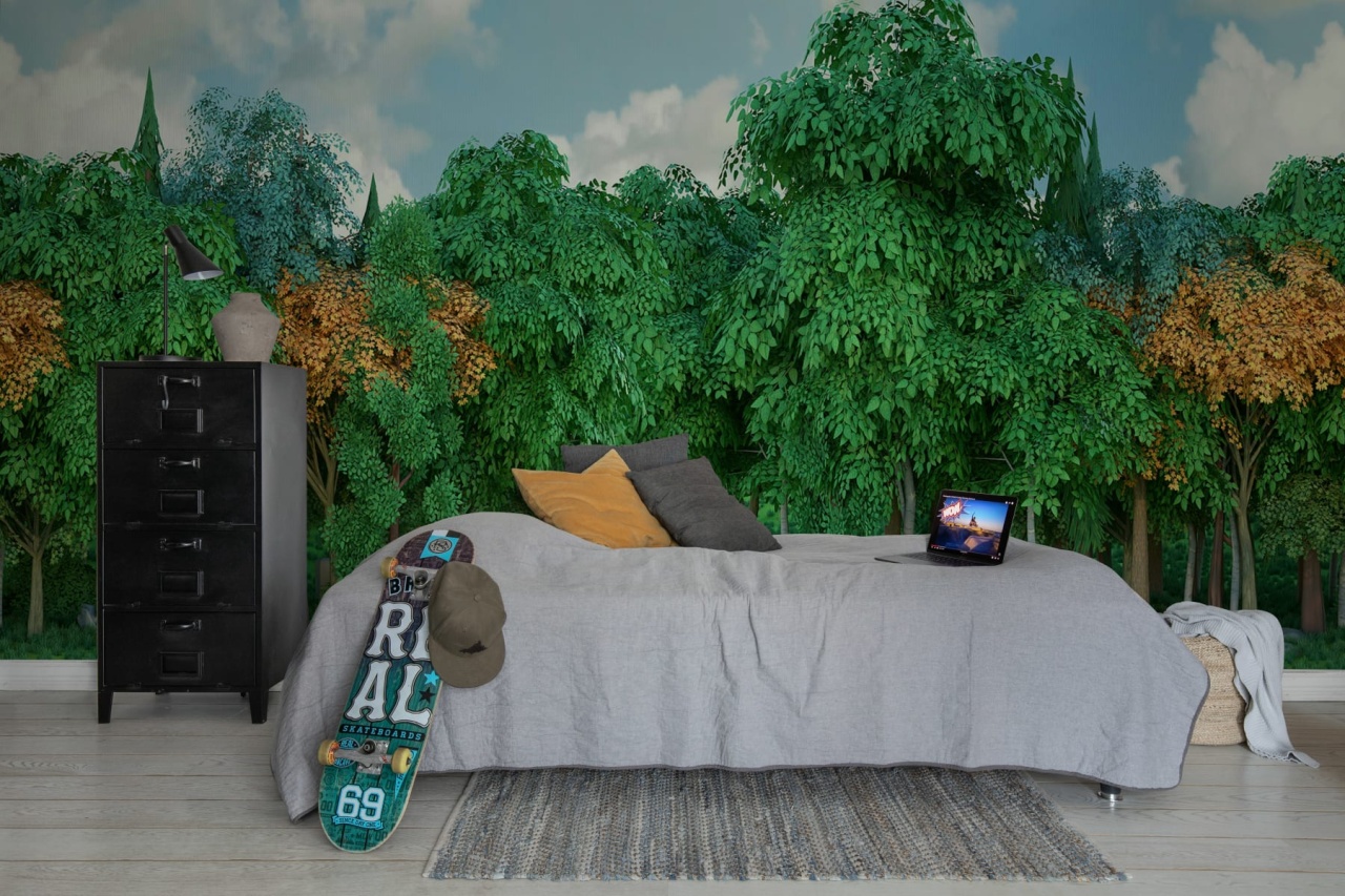 Fototapet, Gaming Woods, Fall, Rebel Walls - 3