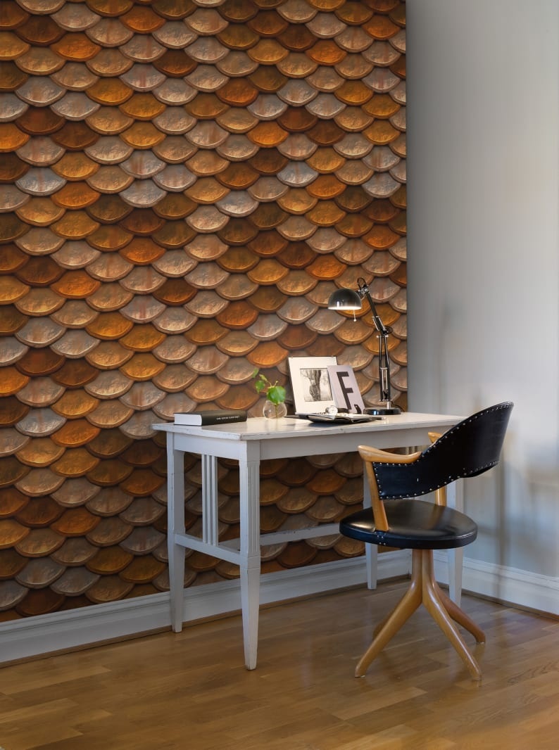 Fototapet, Golden Flakes, Rebel Walls - 3