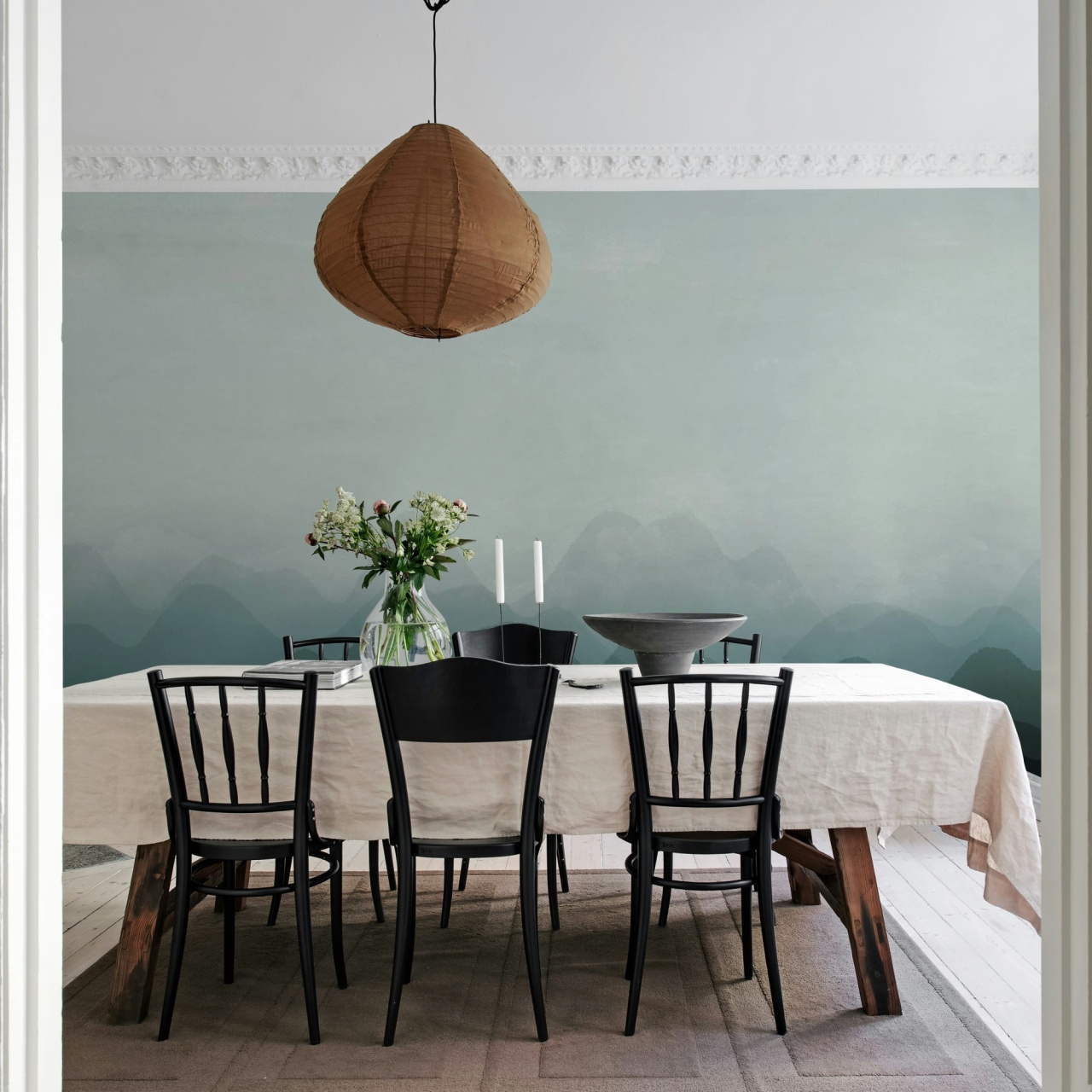 Fototapet, Gradient Flow, Blue, Rebel Walls - 3