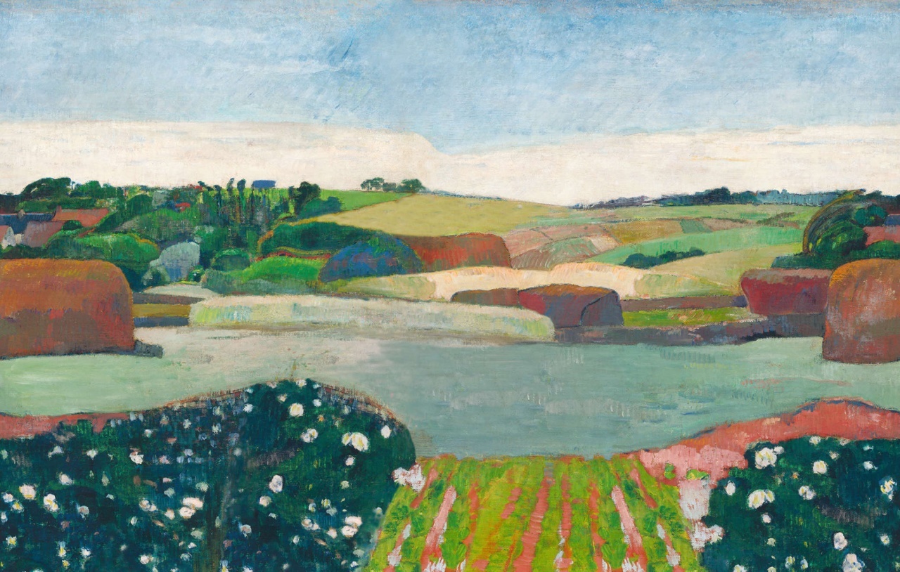Fototapet, Haystacks in Brittany Repeatable, Rebel Walls - 2