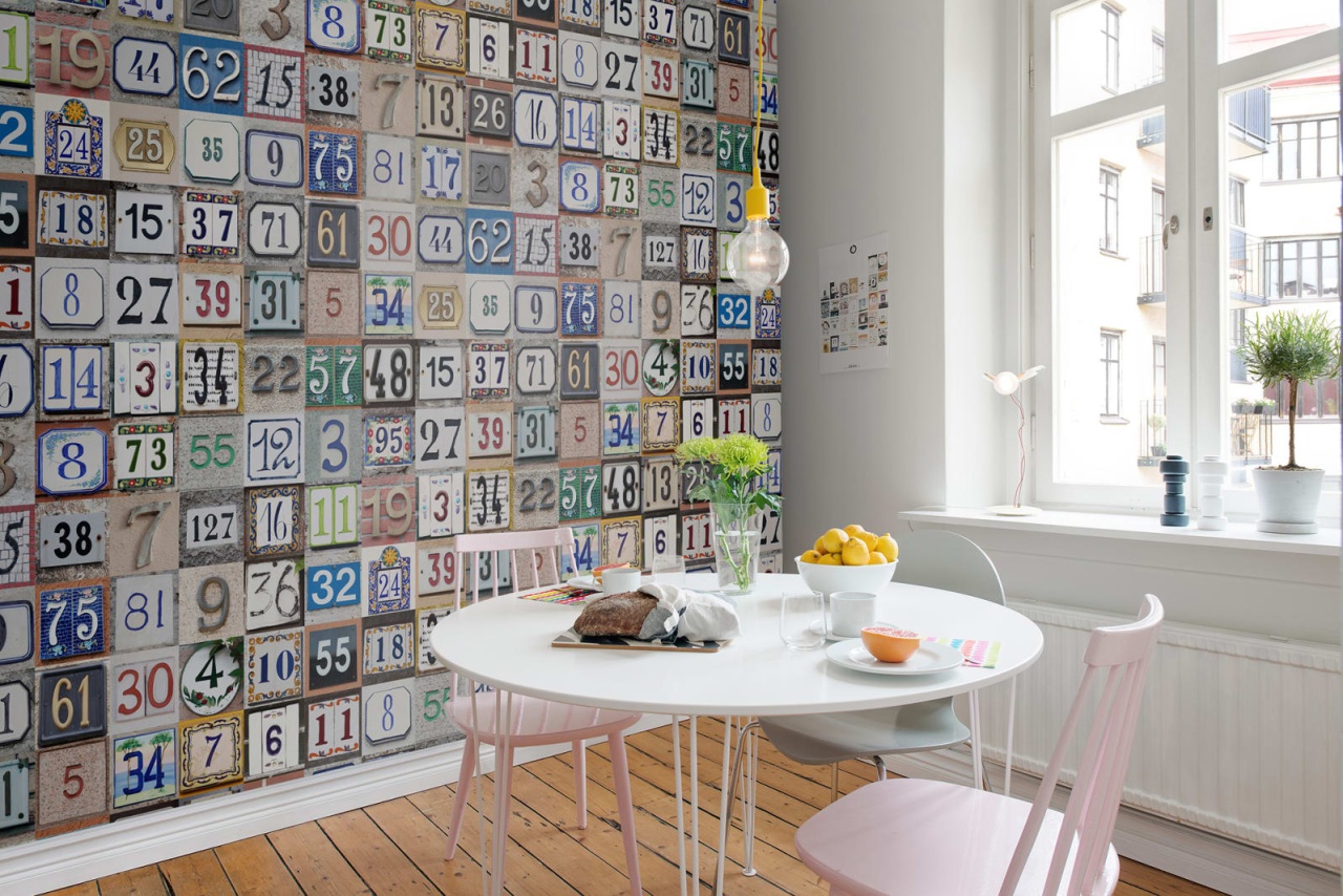 Fototapet, House Numbers, Rebel Walls