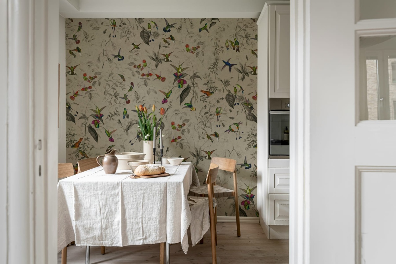 Fototapet, Hummingbird, Beige, Rebel Walls - 3