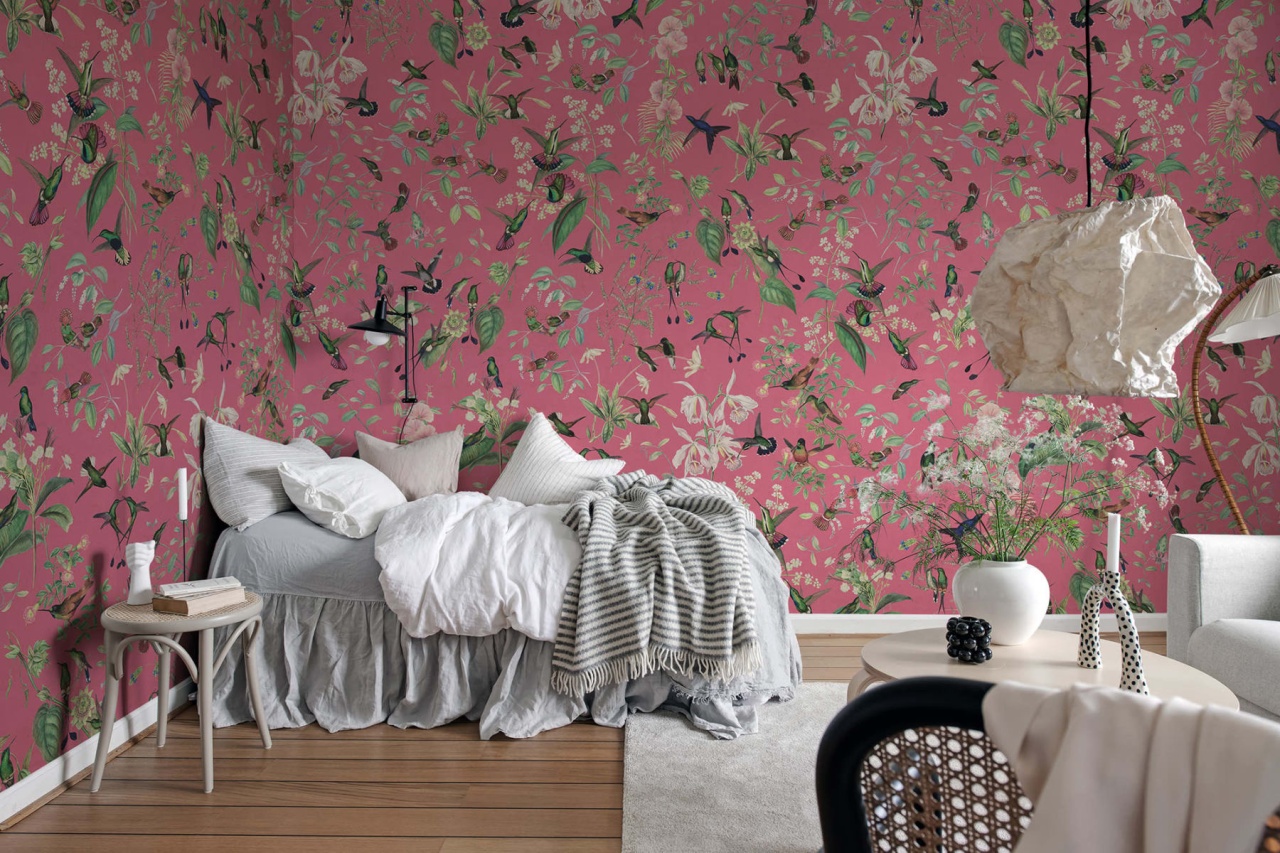 Fototapet, Hummingbird, Cerice, Rebel Walls - 3