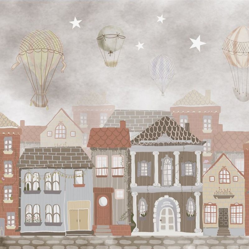Fototapet Joyous Neighbourhood, VLAdiLA — imaginea 2