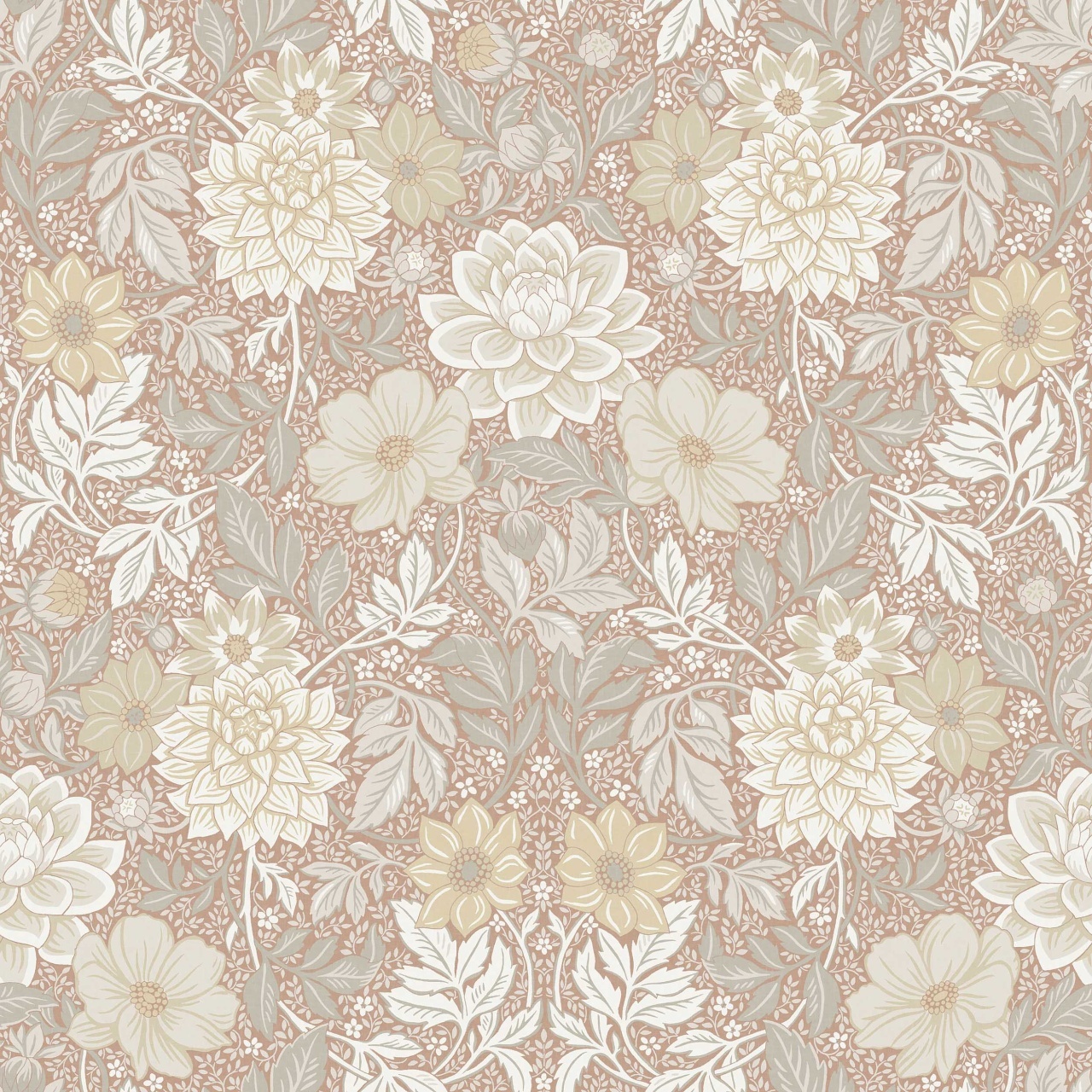 Fototapet lavabil, Dahlia Garden Grand 9725W — imaginea 2