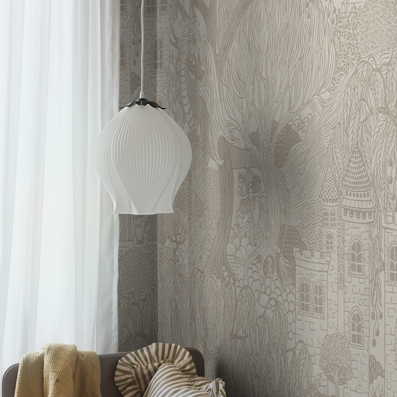 Fototapet lavabil, Kingdom of the Willow Grand 9761W — imaginea 3