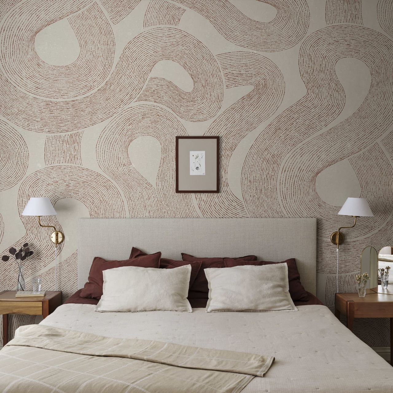 Fototapet lavabil, Zen Mural, Terracotta, Sandberg - 3
