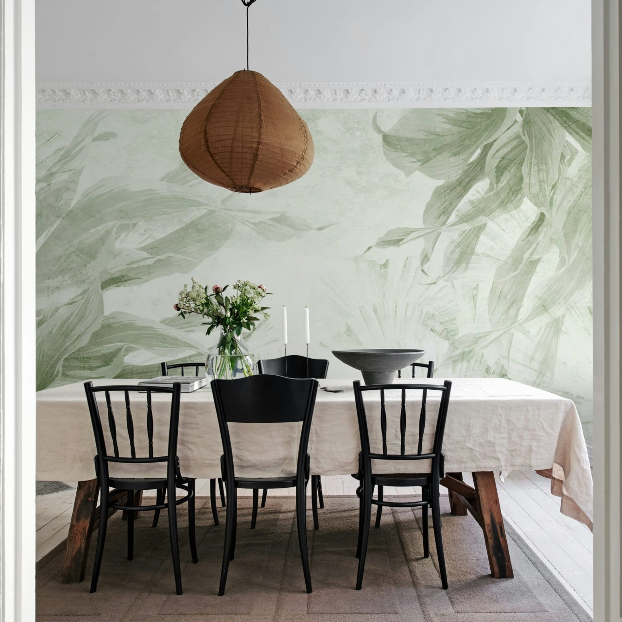 Fototapet, Leafy Dream, Green, Rebel Walls - 3