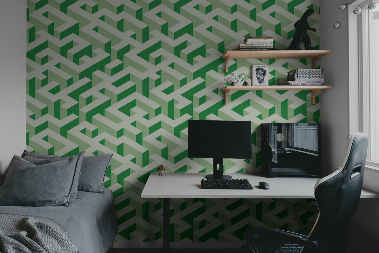 Fototapet, Mace Game, Green, Rebel Walls - 3