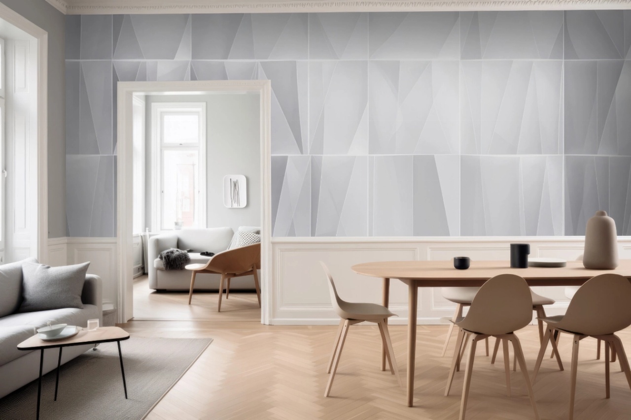 Fototapet Minimalist Serenite Geometrie Rêve SG100 - 2