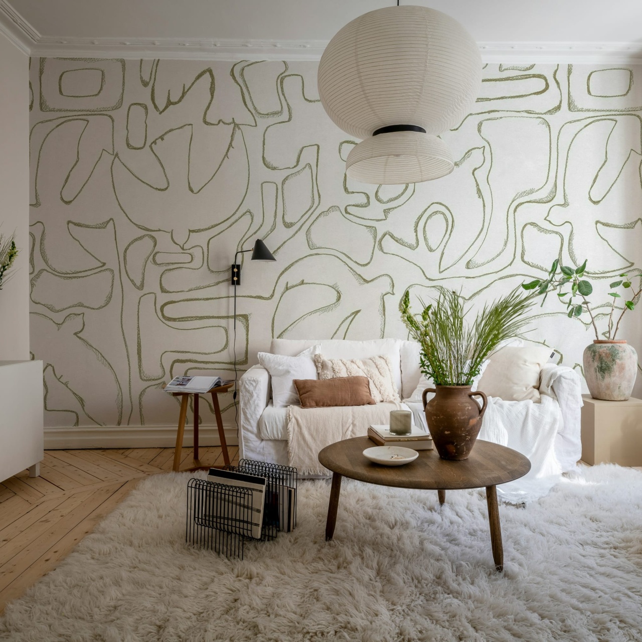 Fototapet, Peaceful, Beige, Rebel Walls