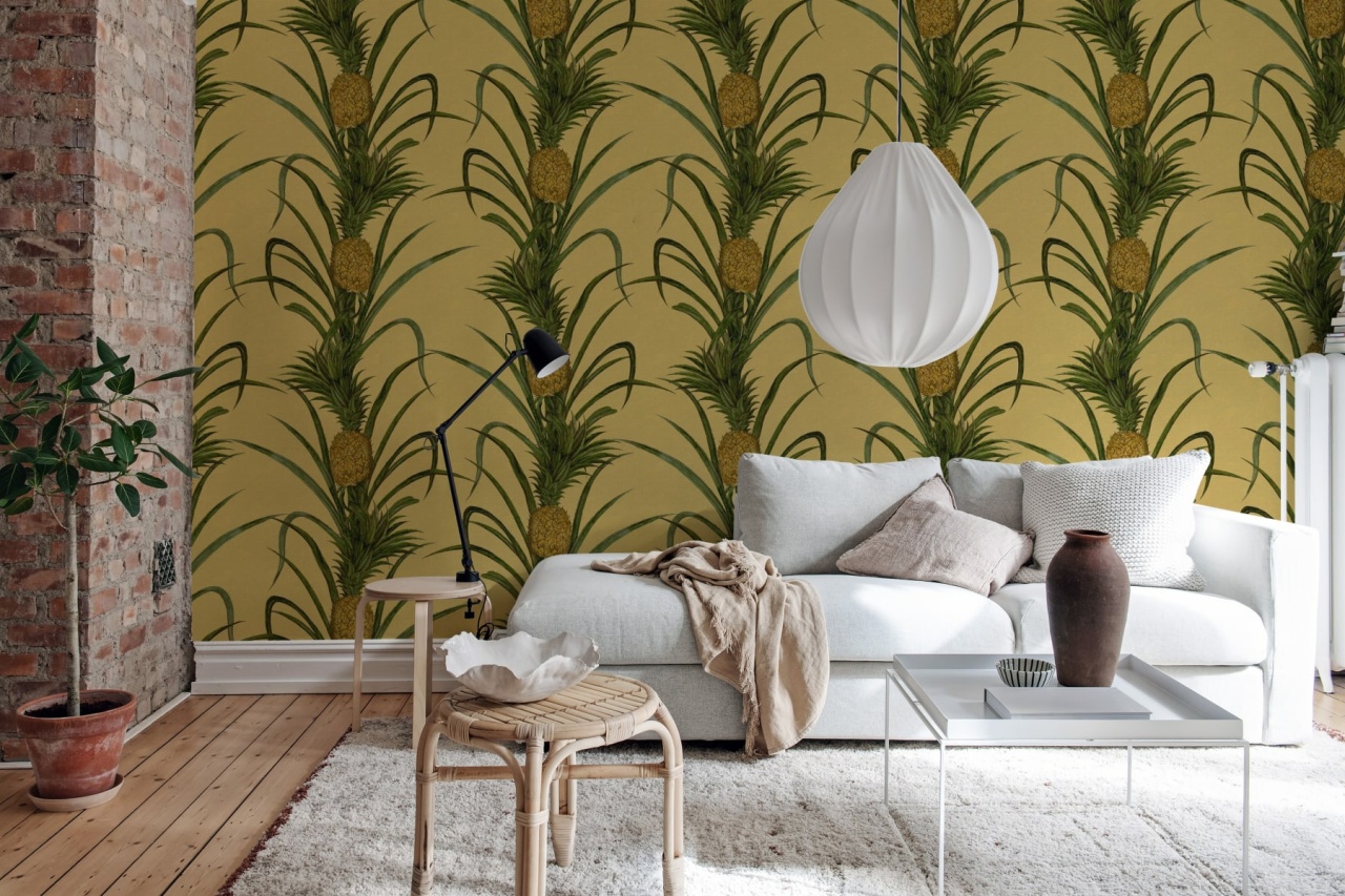 Fototapet, Pineapple, Sunshine, Rebel Walls - 3