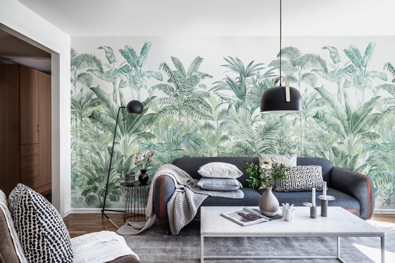 Fototapet, Pride Palms, Emerald, Rebel Walls