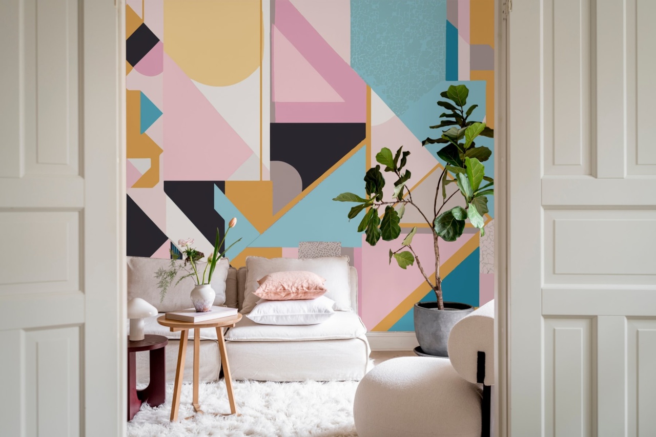 Fototapet, Retro Forms, Multi, Rebel Walls