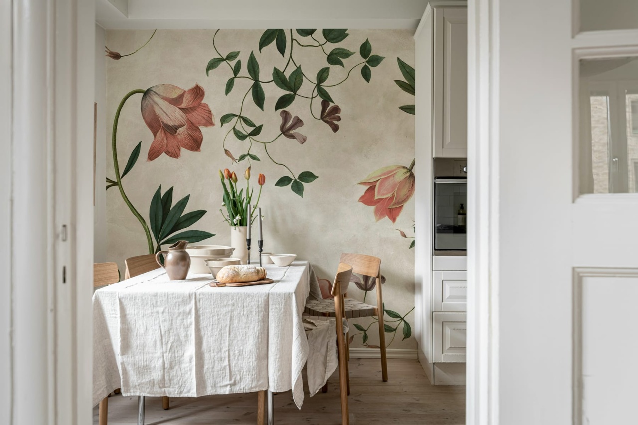 Fototapet, Romantic Garden, Pink, Rebel Walls - 3