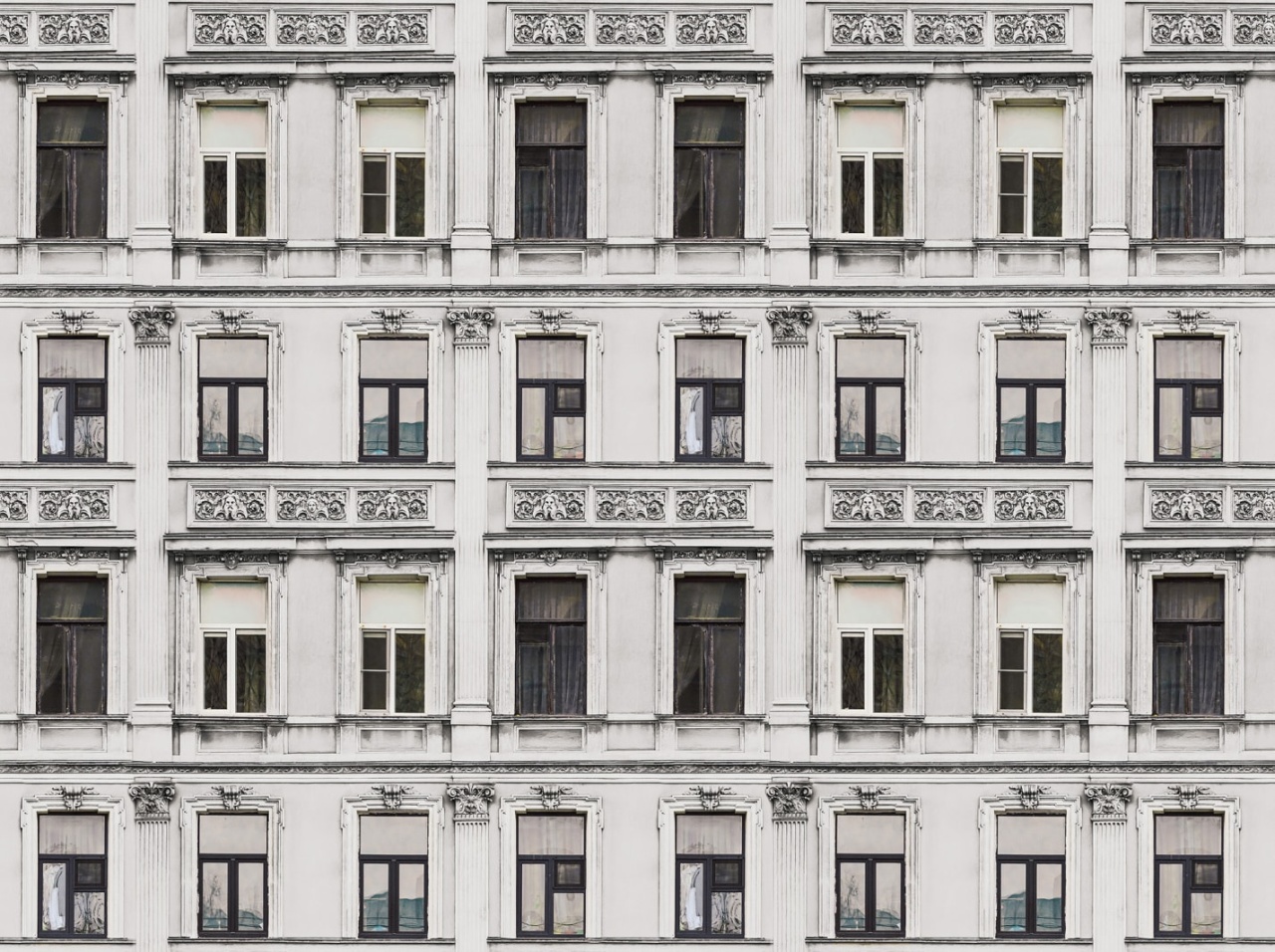 Fototapet, Rue Relief, White, Rebel Walls - 2