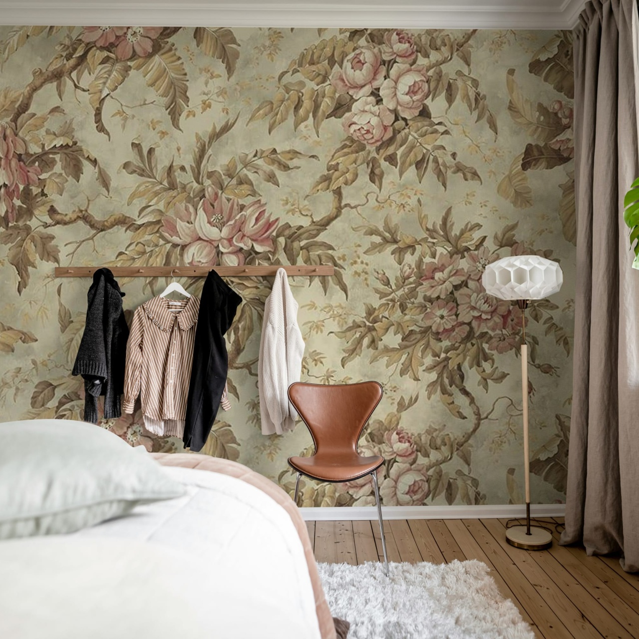 Fototapet, Rustic Bouquet, Beige, Rebel Walls - 3