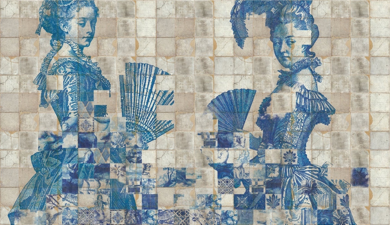 Fototapet Shattered Dames - personalizat, VLAdiLA - 2