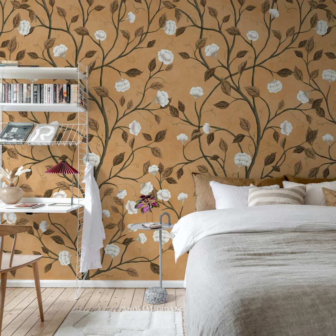 Fototapet, Silent Bloom, Peach, Rebel Walls - 3