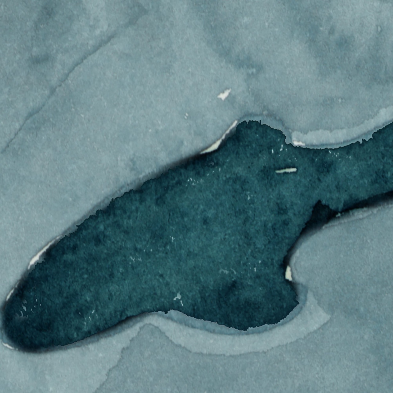 Fototapet, Silent Stream, Blue, Rebel Walls - 4