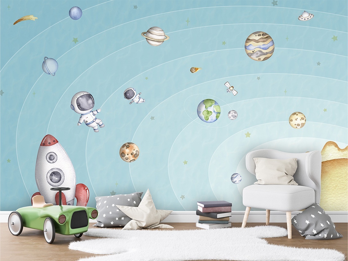 Fototapet Space Joy - Light, Oliver Robins - 3