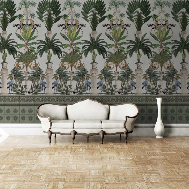 Fototapet Tropical columns (light), VLAdiLA