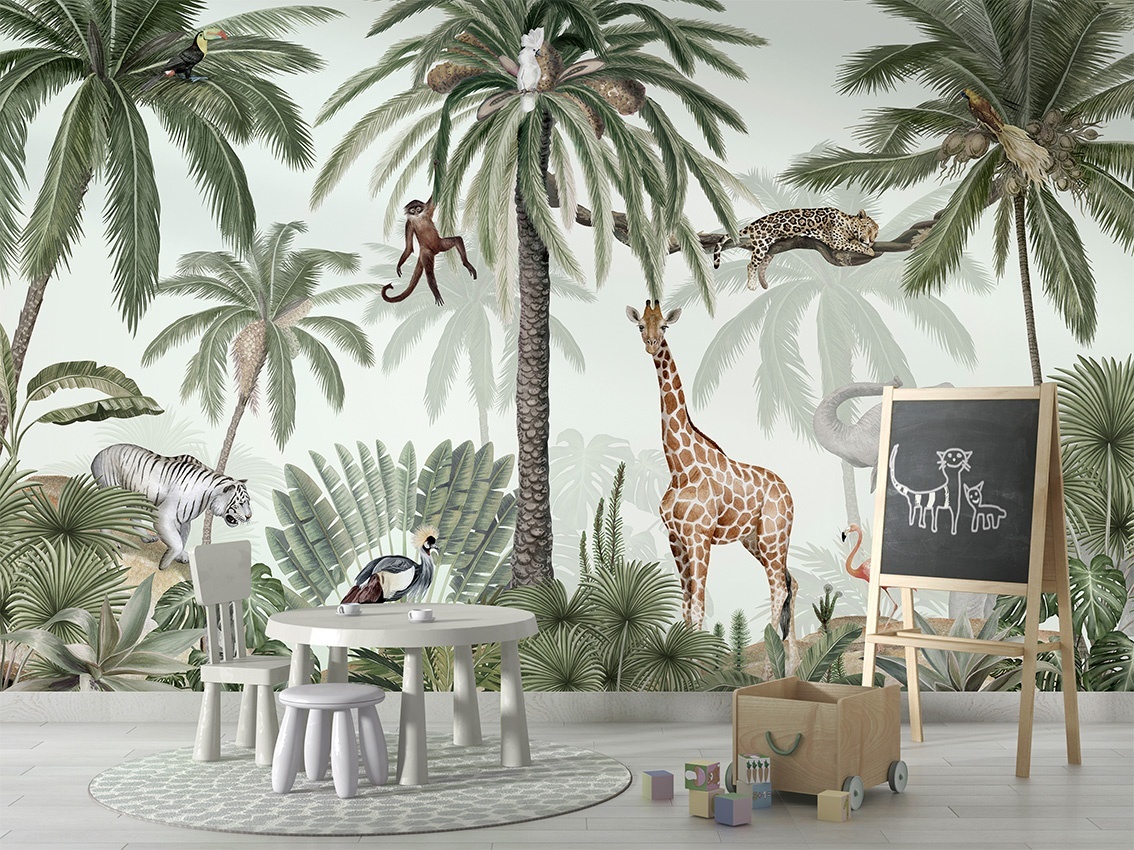 Fototapet Tropical Jive, Kikki Belle - 4