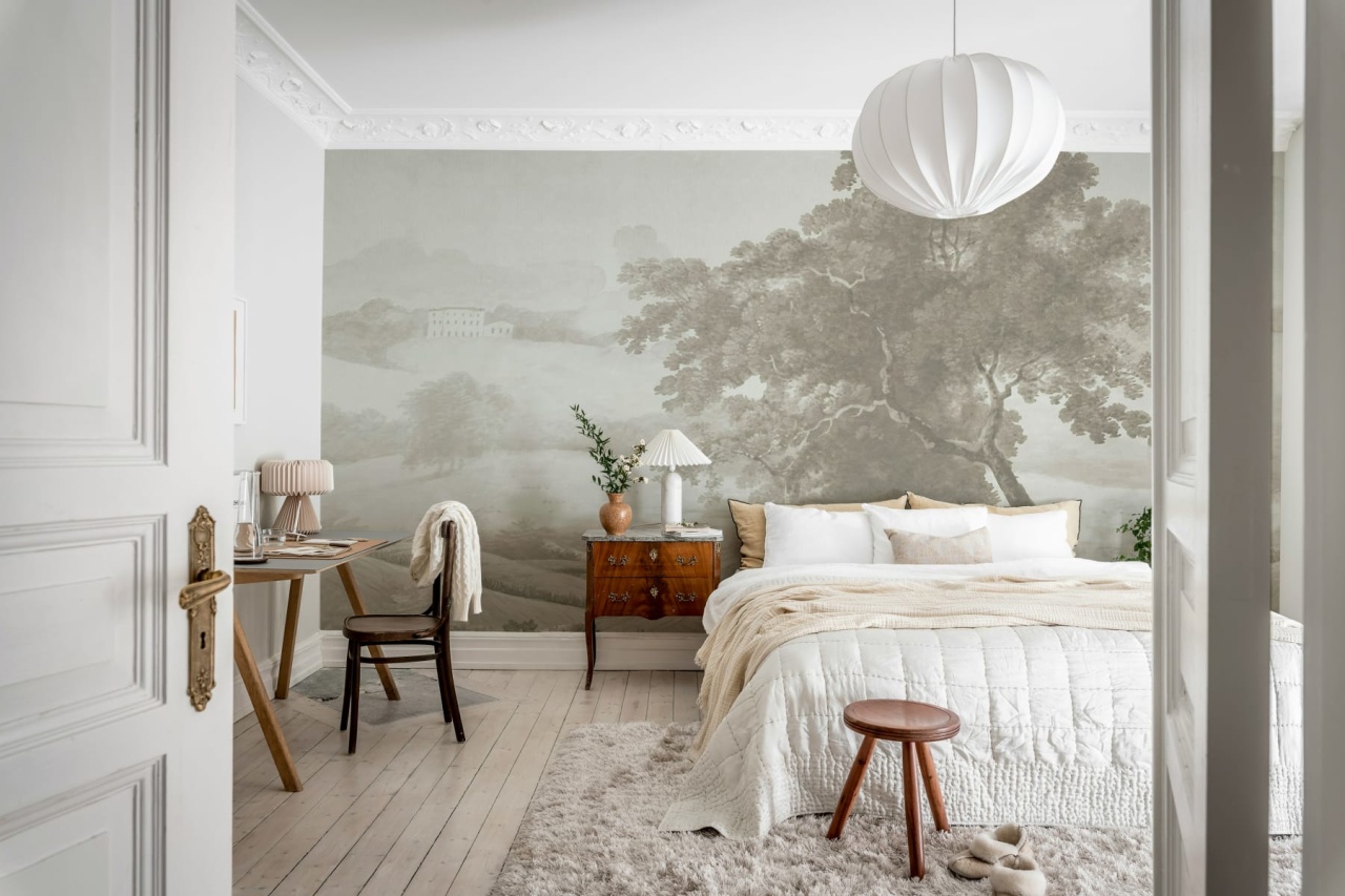 Fototapet, Vintage Tree, Beige, Rebel Walls - 3