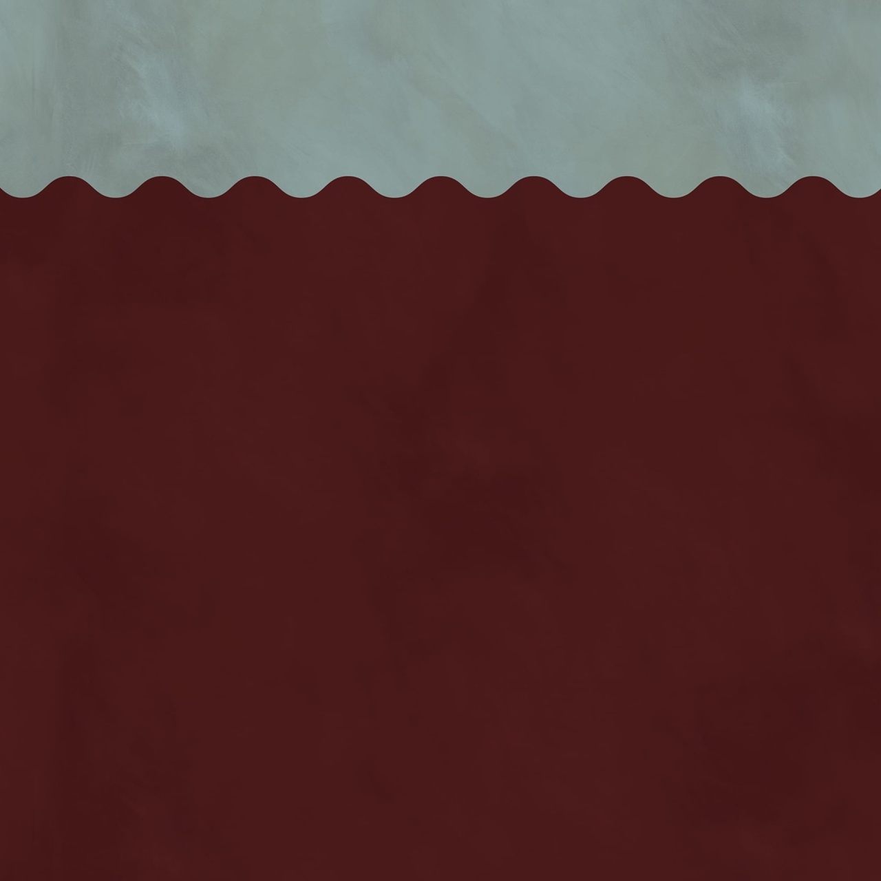 Fototapet, Wave Border, Burgundy, Rebel Walls - 2