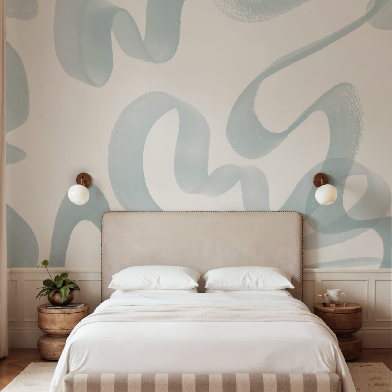 Fototapet, Waves, Cloud Dancer, Rebel Walls