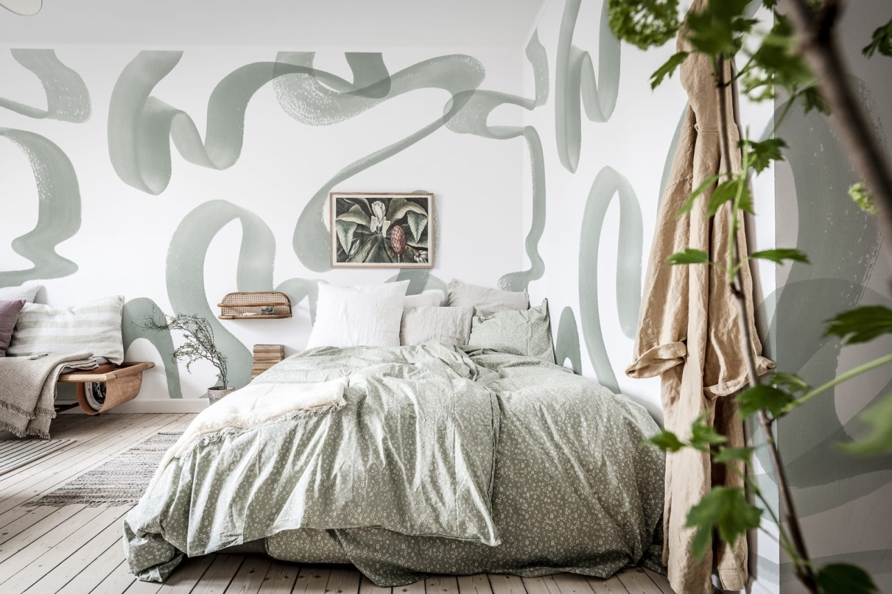 Fototapet, Waves, Green, Rebel Walls