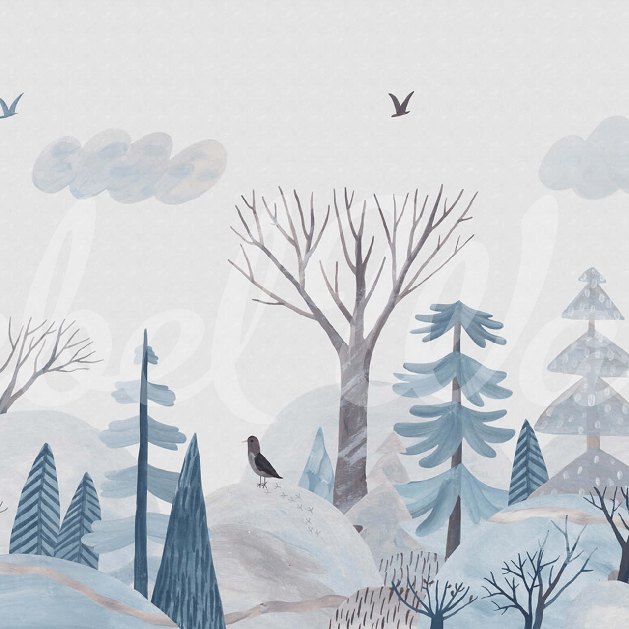 Fototapet, Winter Woods, Rebel Walls - 2