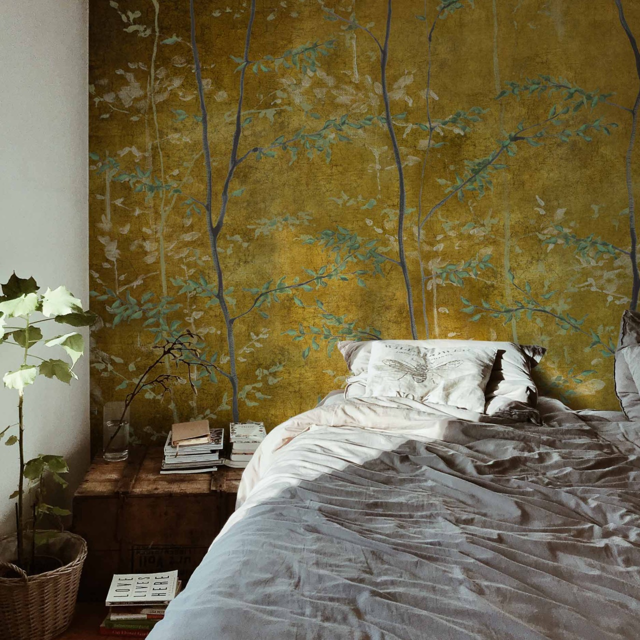 Fototapet Woods, Gold, Coordonne - 4