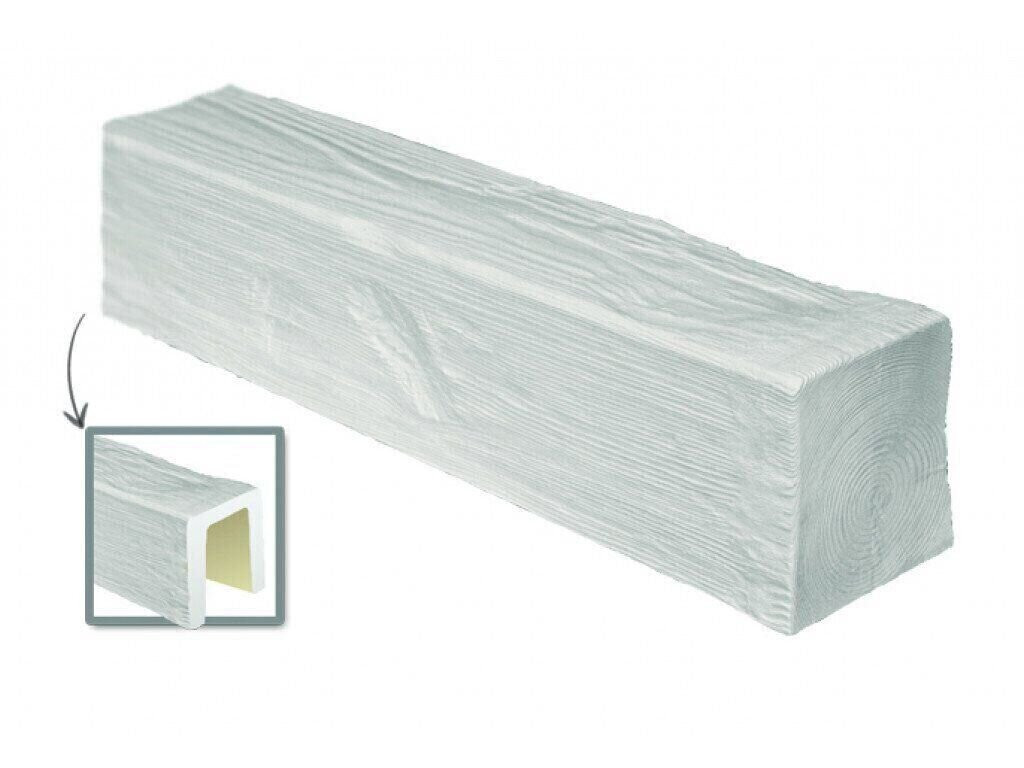 Grinda decorativa din poliuretan, alb, modern, 12x12cm, ED106W - 1 | YEO
