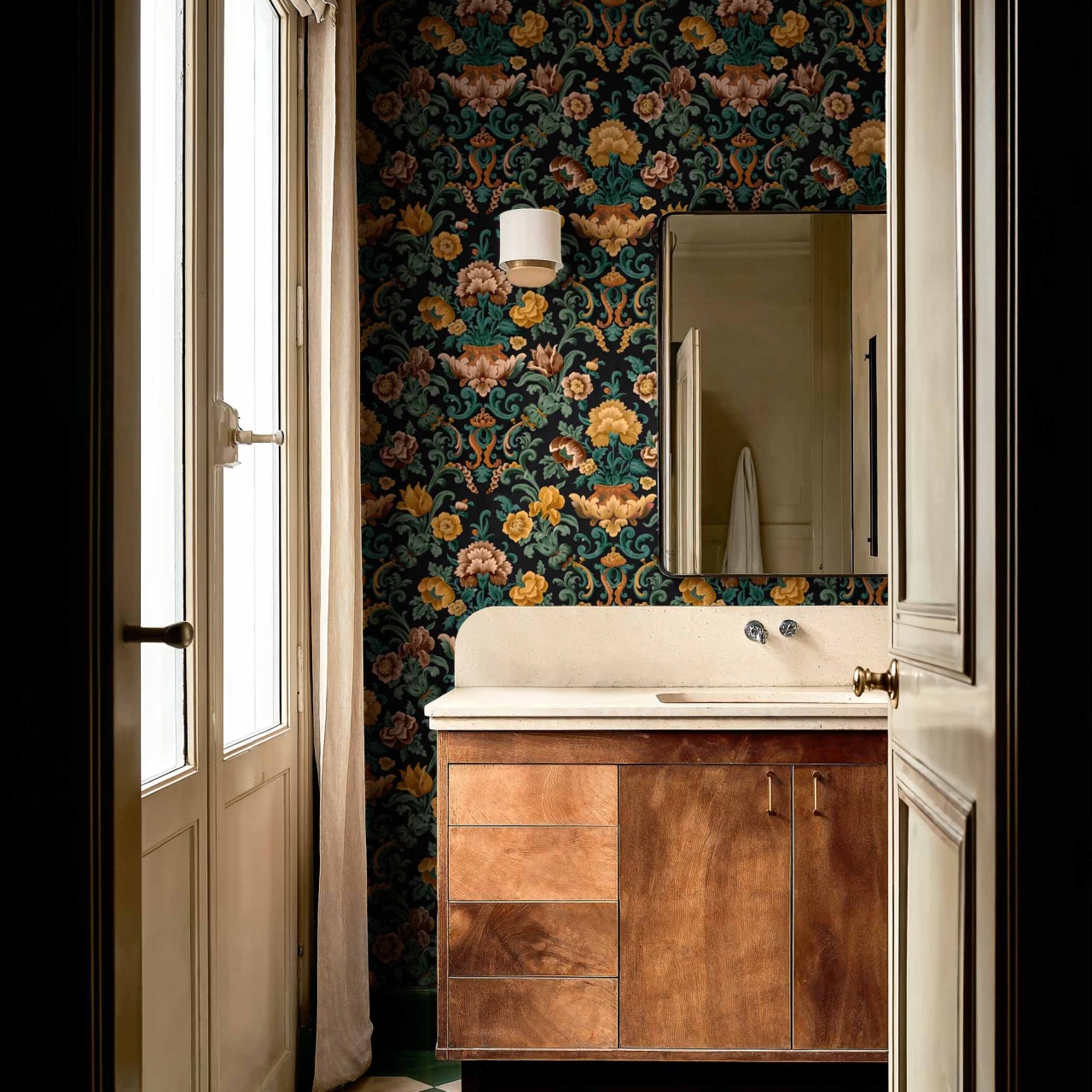 Tapet Aranjuez Damask, Onyx, Coordonne, 5mp / rola
