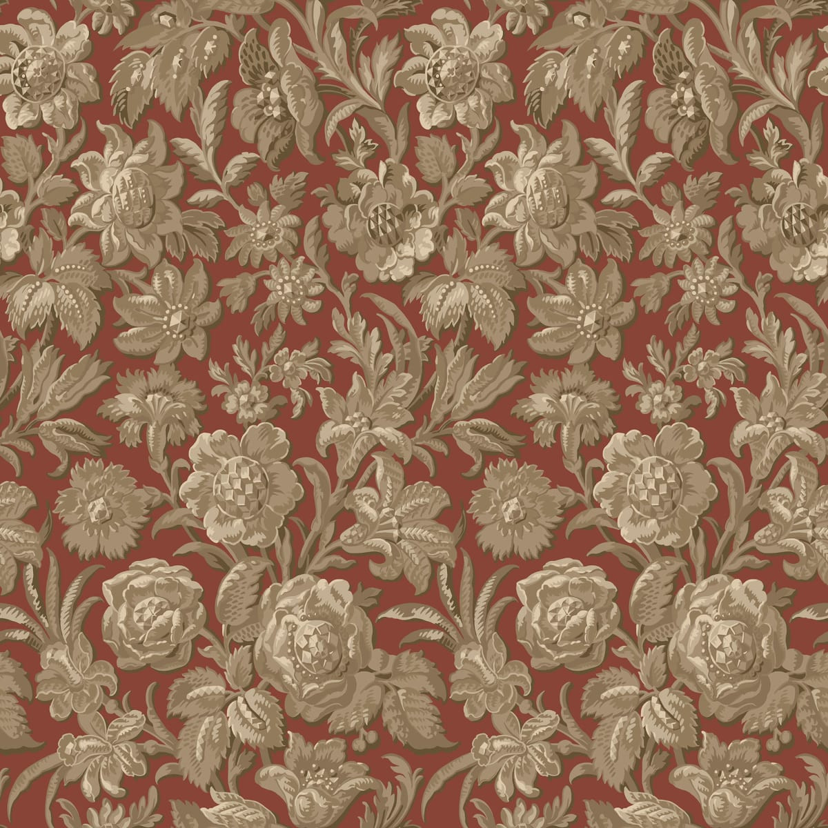Tapet lavabil Valentin Ruby Red, Sandberg, 5.3mp / rola - 1 | YEO