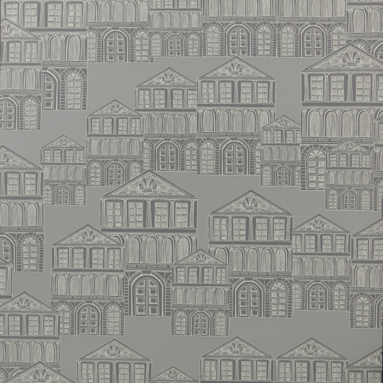Tapet Maison, Soft Grey Luxury Patterned, 1838 Wallcoverings, 5.3mp / rola - 1 | YEO
