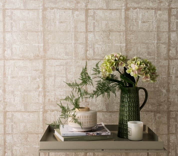 Tapet, Patina, Pearl Neutral Luxury Textured, 1838 Wallcoverings, 5.3mp / rola