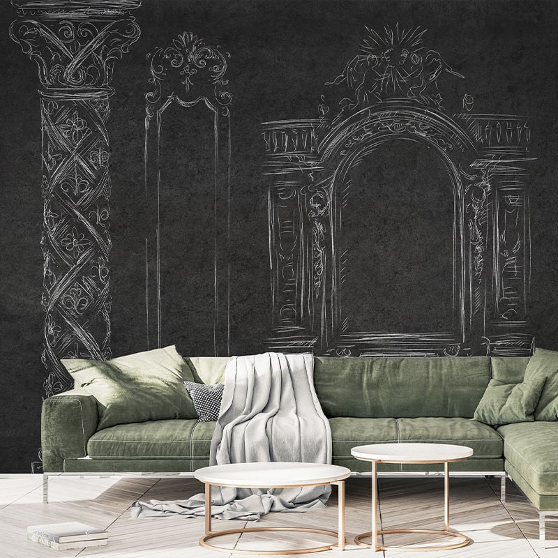 Tapet Saint-Michel Dark, VLAdiLA - 2 | YEO