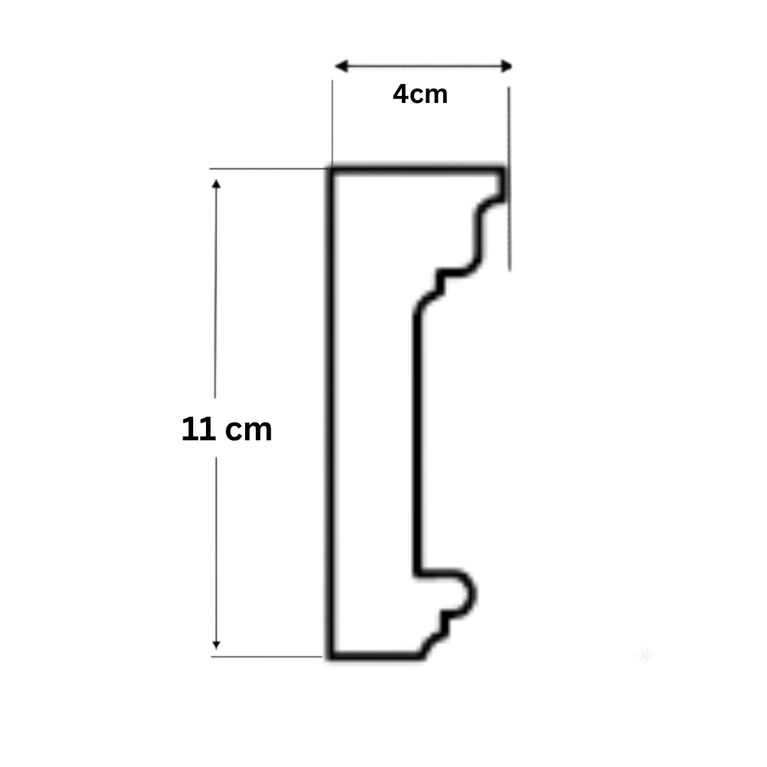 Ancadrament exterior AT05A-11x4x200cm - 2
