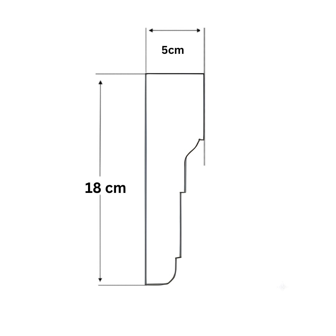 Ancadrament exterior AT21A-18x5x200cm - 2