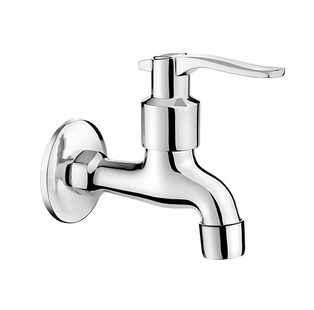 Baterie pentru chiuvetă, montare pe perete, pentru apă rece sau mixtă, , BEZ_122L - 1 | YEO