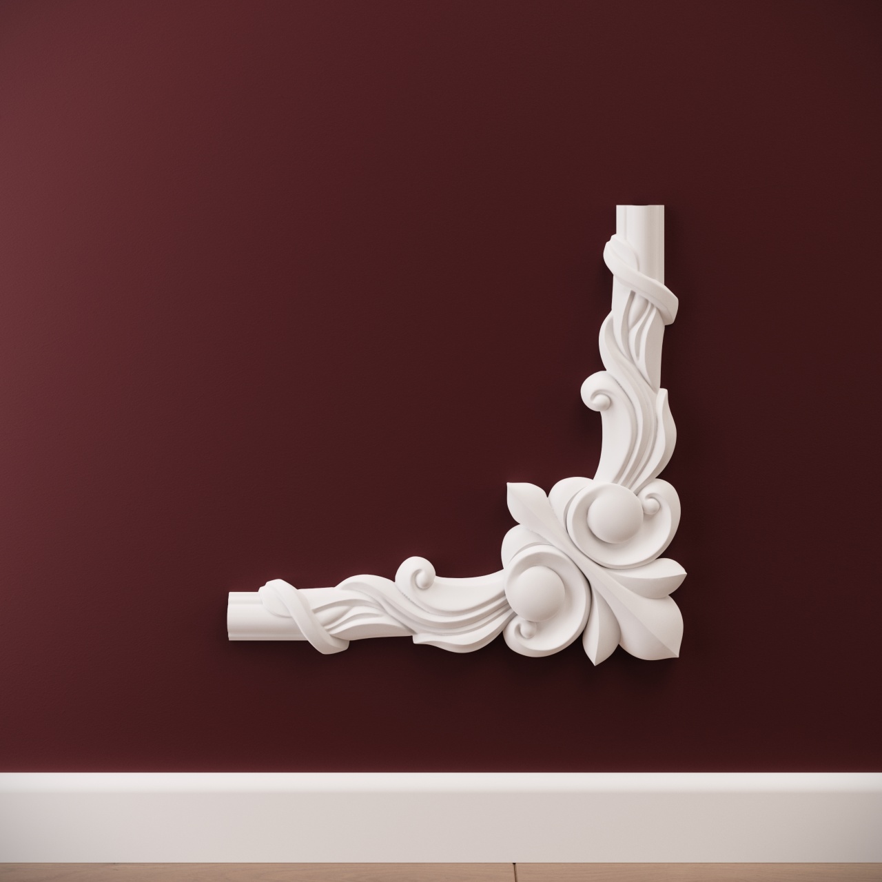 Chenar decorativ B22-3 - 28x28x1.6 cm