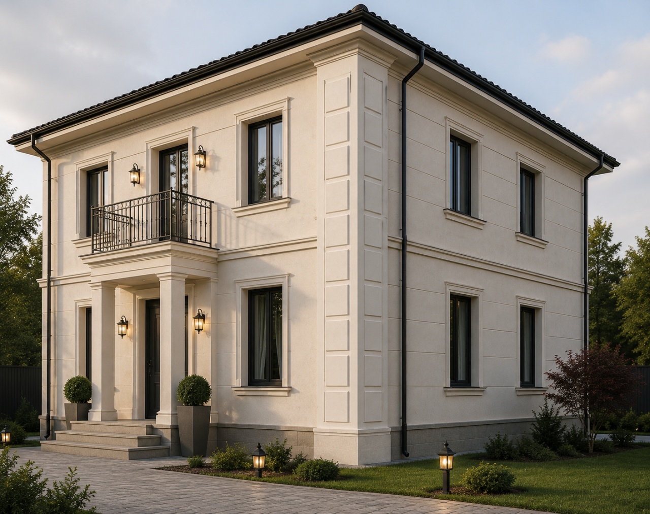 Coltar decorativ de exterior ET10A - 36(L)x4(W)x95(L) cm - 5