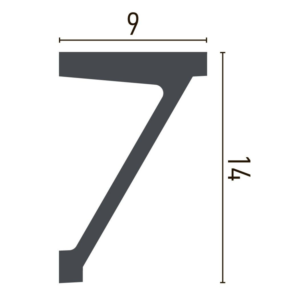 Cornisa decorativa flex P884F - 14x9x200 cm - 1 | YEO