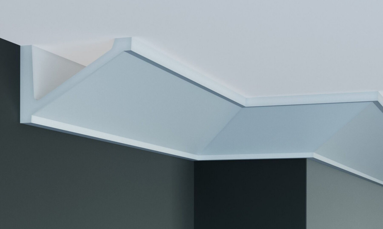 Cornisa decorativa flex P884F - 14x9x200 cm - 2 | YEO