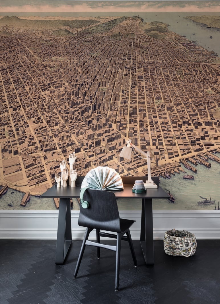 Fototapet, A City Rises, Rebel Walls - 3