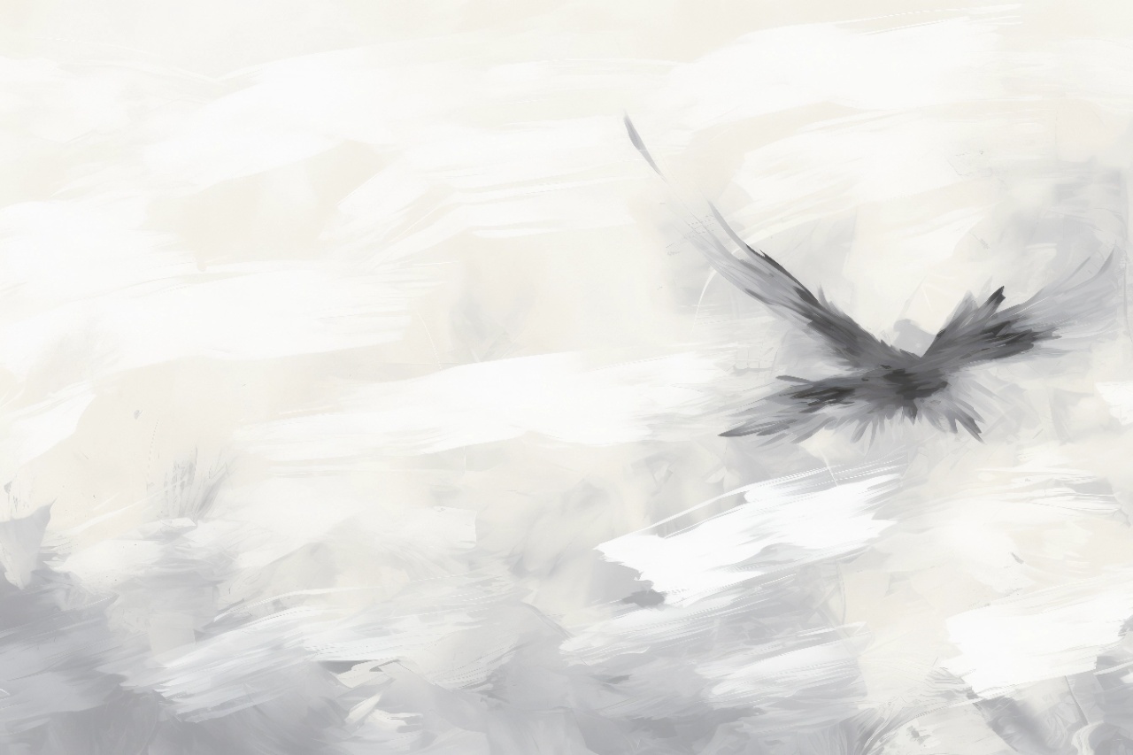 Fototapet Abstract Serenite Corbeau Reve SC107