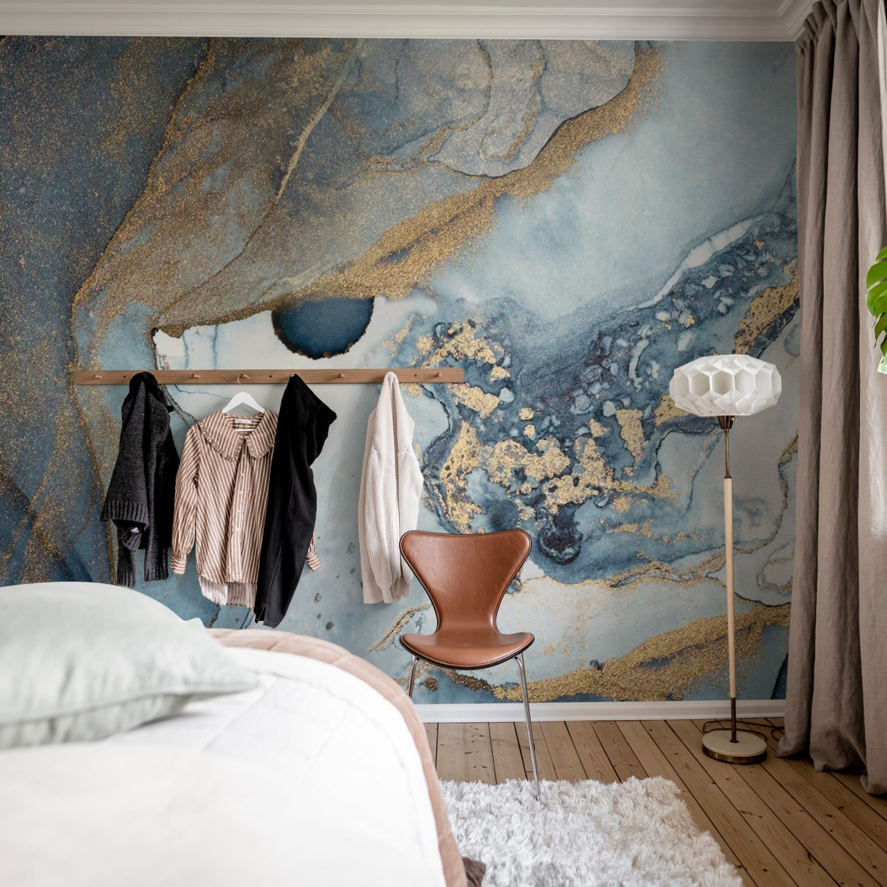 Fototapet, Agate Crystal, Blue, Rebel Walls - 3